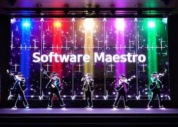 LED 트론 댄스 | 생동감