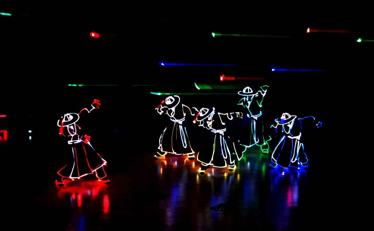 레이저 트론 댄스 | PID, 트론 퍼포먼스, 레이저 LED 트론 퍼포먼스, 공연 섭외