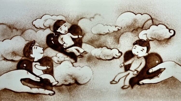샌드아트 영상제작 사랑의열매
