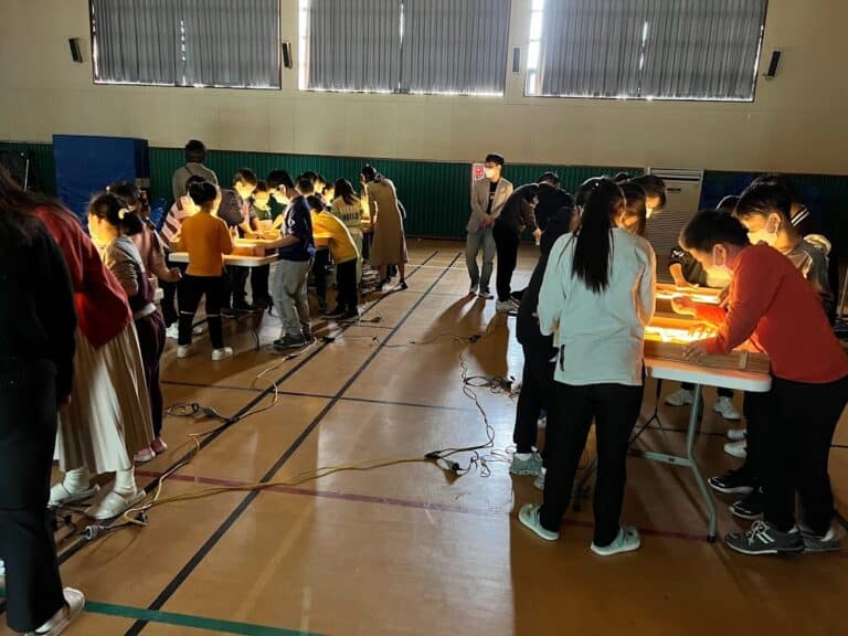 샌드아트 체험 초등학교