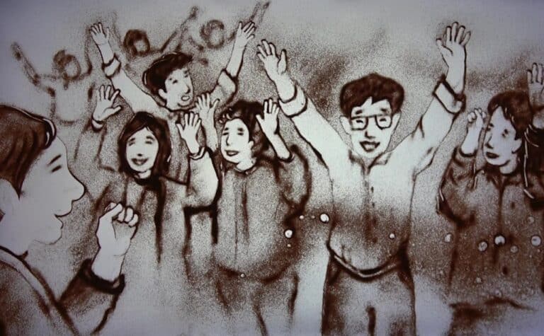 샌드아트 | 문미니 작가