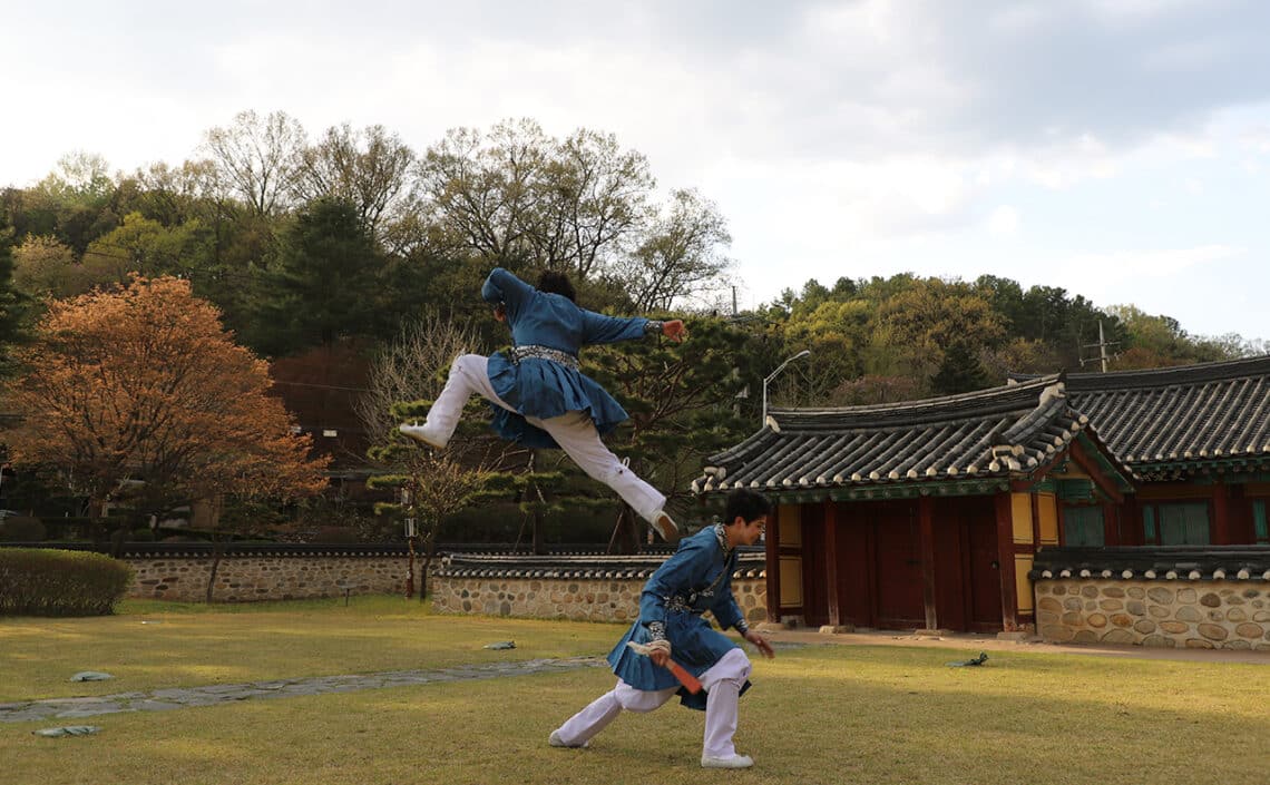 전통예술-택견-퍼포먼스-발광-8