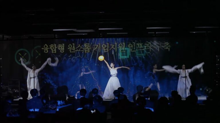 홀로그램 퍼포먼스 - 홀로무 오프닝 공연